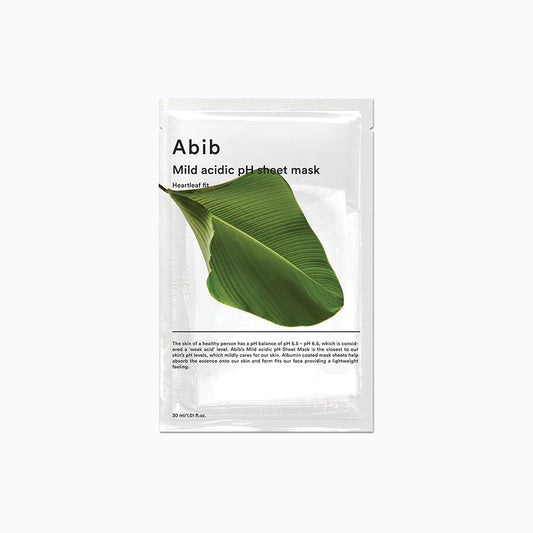 ABIB - Mild Acidic pH Mask Heartleaf Fit