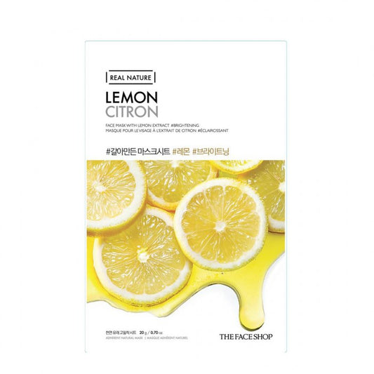 The Face Shop - Real Nature Face Mask Lemon