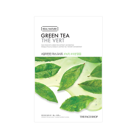 The Face Shop - Real Nature Face Mask Green Tea