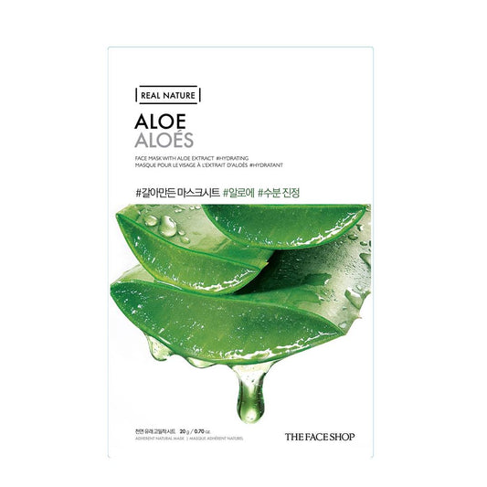 The Face Shop -  Real Nature Face Mask Aloe